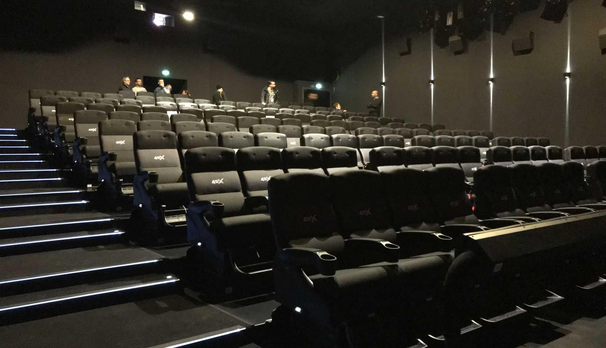 FAY ARCHITECTES - Les Cinémas Pathé - Gaumont - Cinéma 4DX - screenX - Interior design
