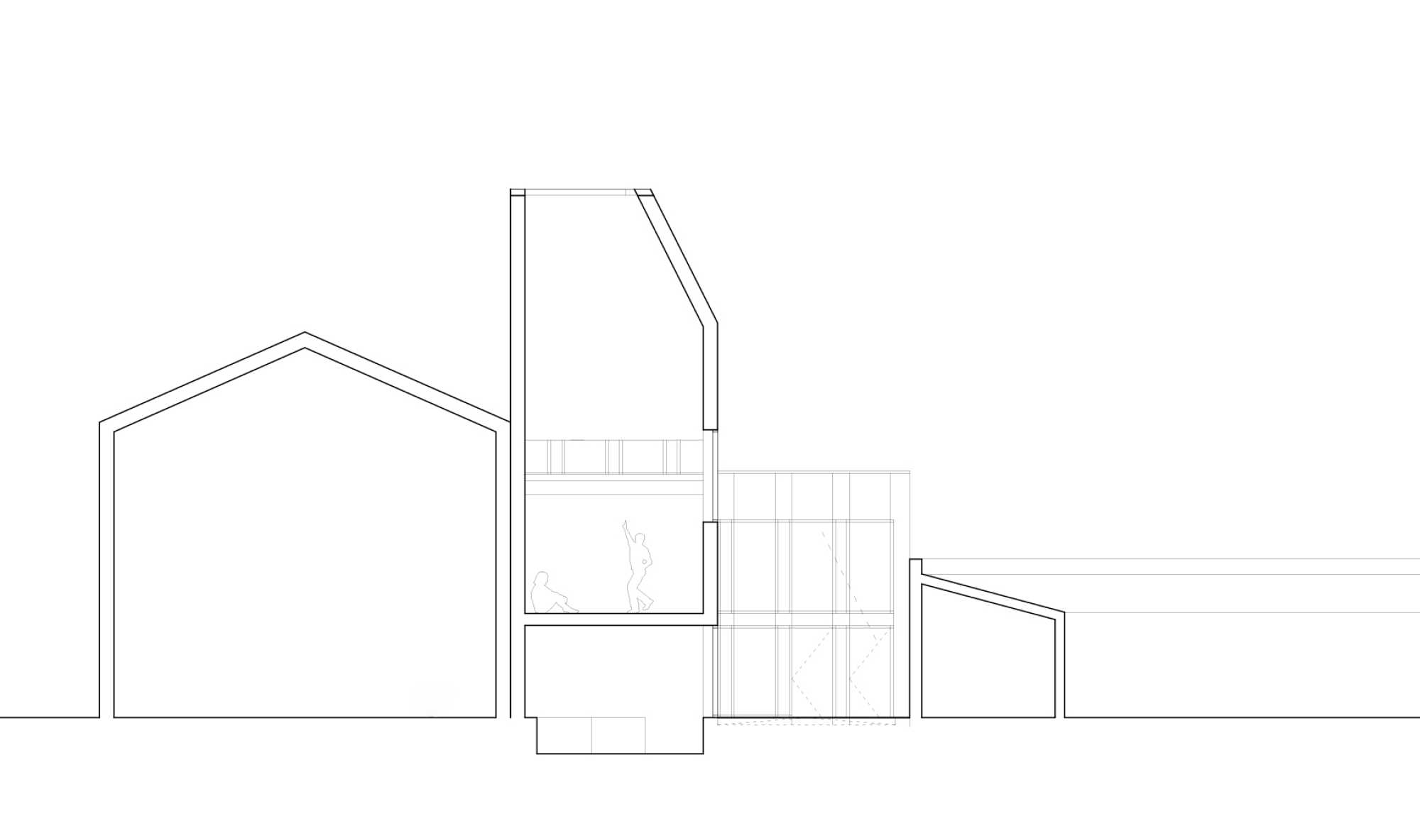 FAY ARCHITECTES - Atelier d'artiste et bureaux en coworking à Aubervilliers, Construction neuve, réemploi de matériaux