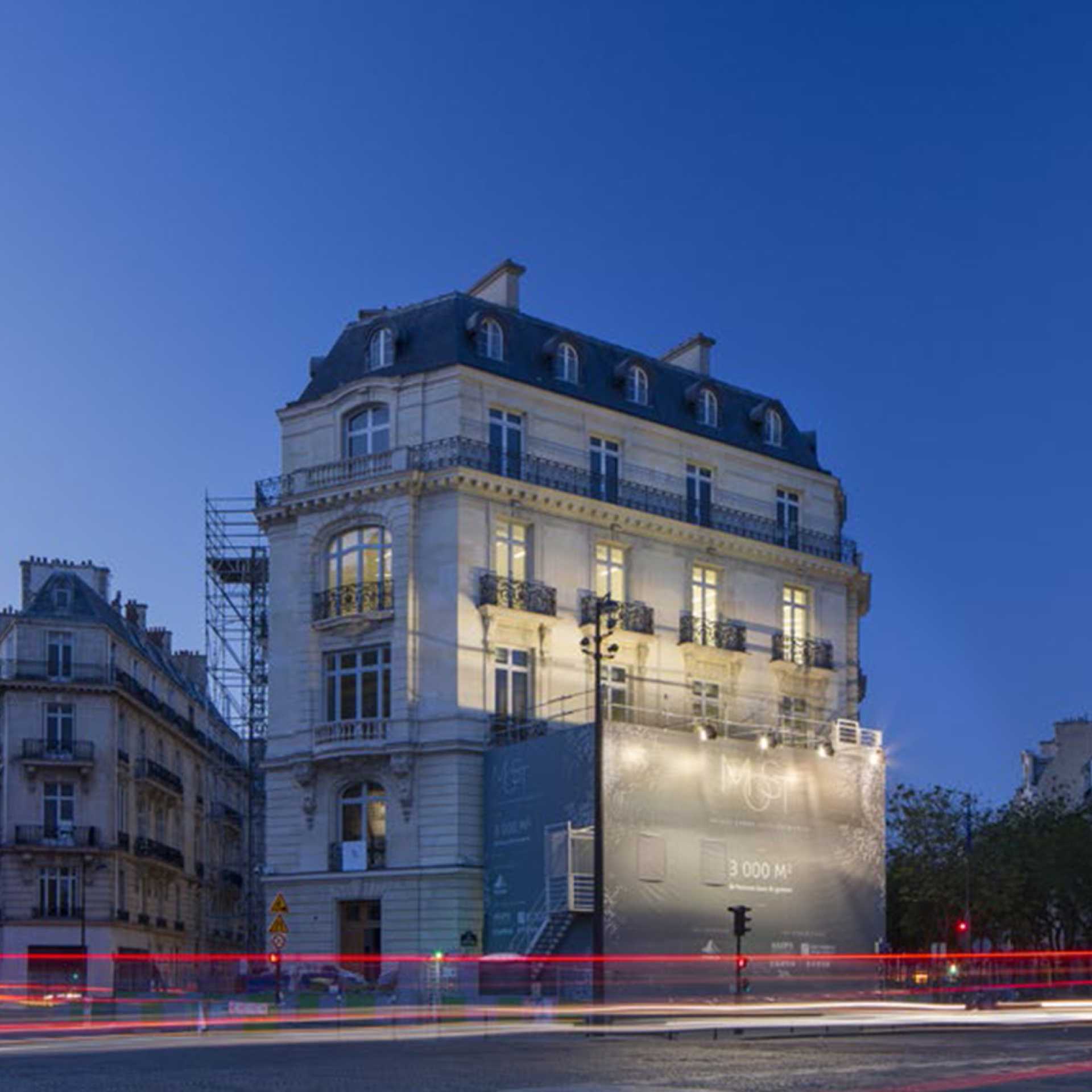 FAY ARCHITECTES Restructuration d’un immeuble de bureaux à Paris 8e, A.SCHOENERT INVESCO REAL ESTATE ALIUTA