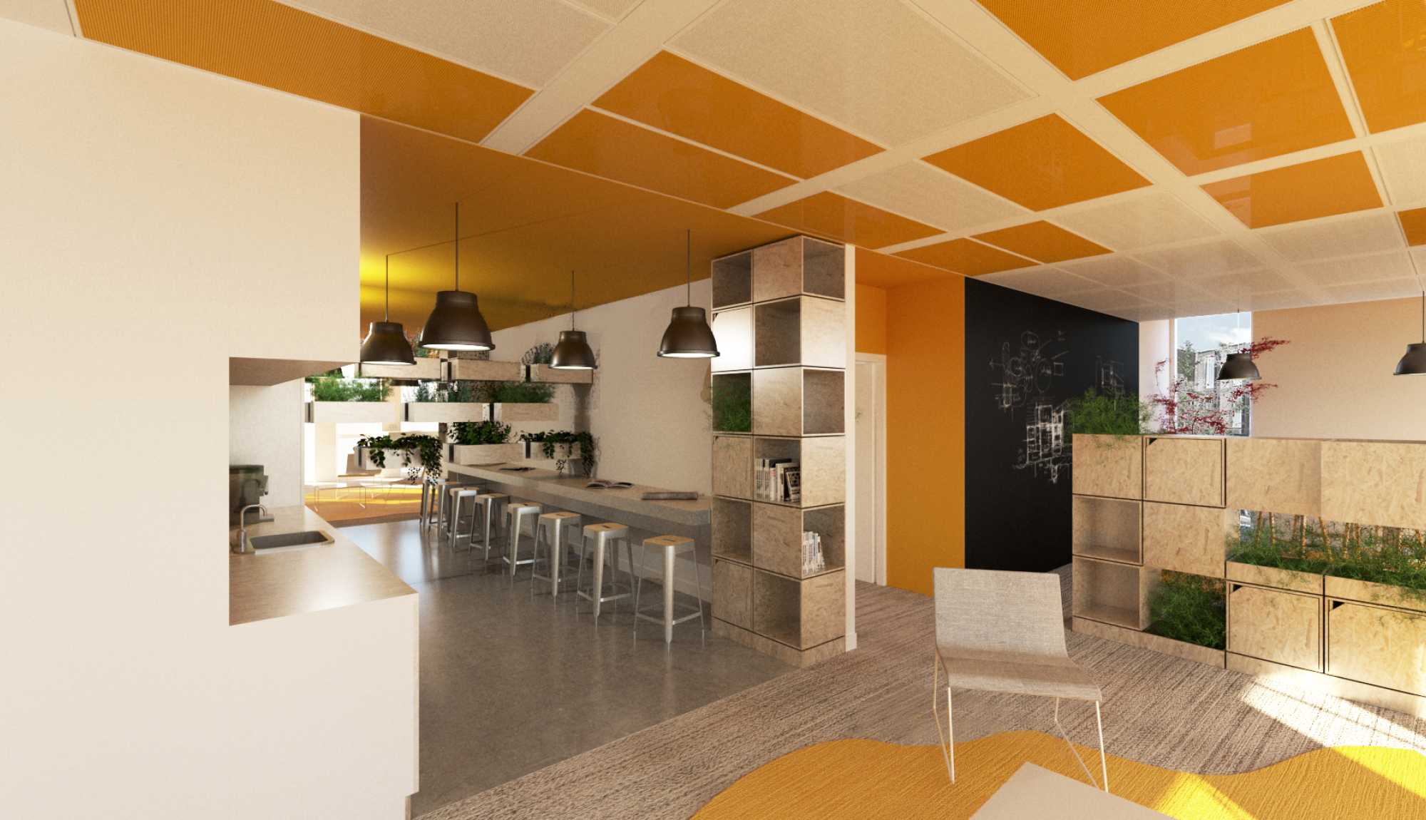 Maison SPIE BATIGNOLLES - Siège social - Fablab - Ateliers - Amphithéatre - Paris - Interior design