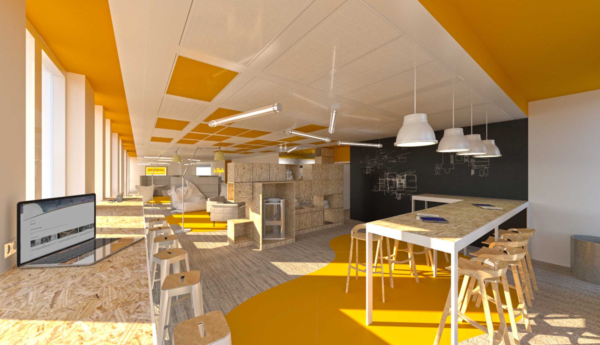 Maison SPIE BATIGNOLLES - Siège social - Fablab - Ateliers - Amphithéatre - Paris - Interior design