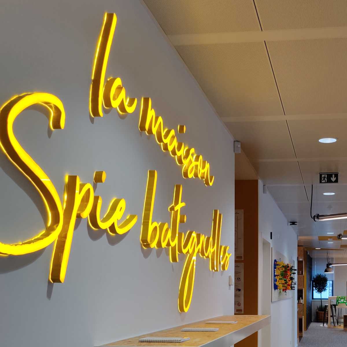 Maison SPIE BATIGNOLLES - Siège social - Fablab - Ateliers - Amphithéatre - Paris - Interior design