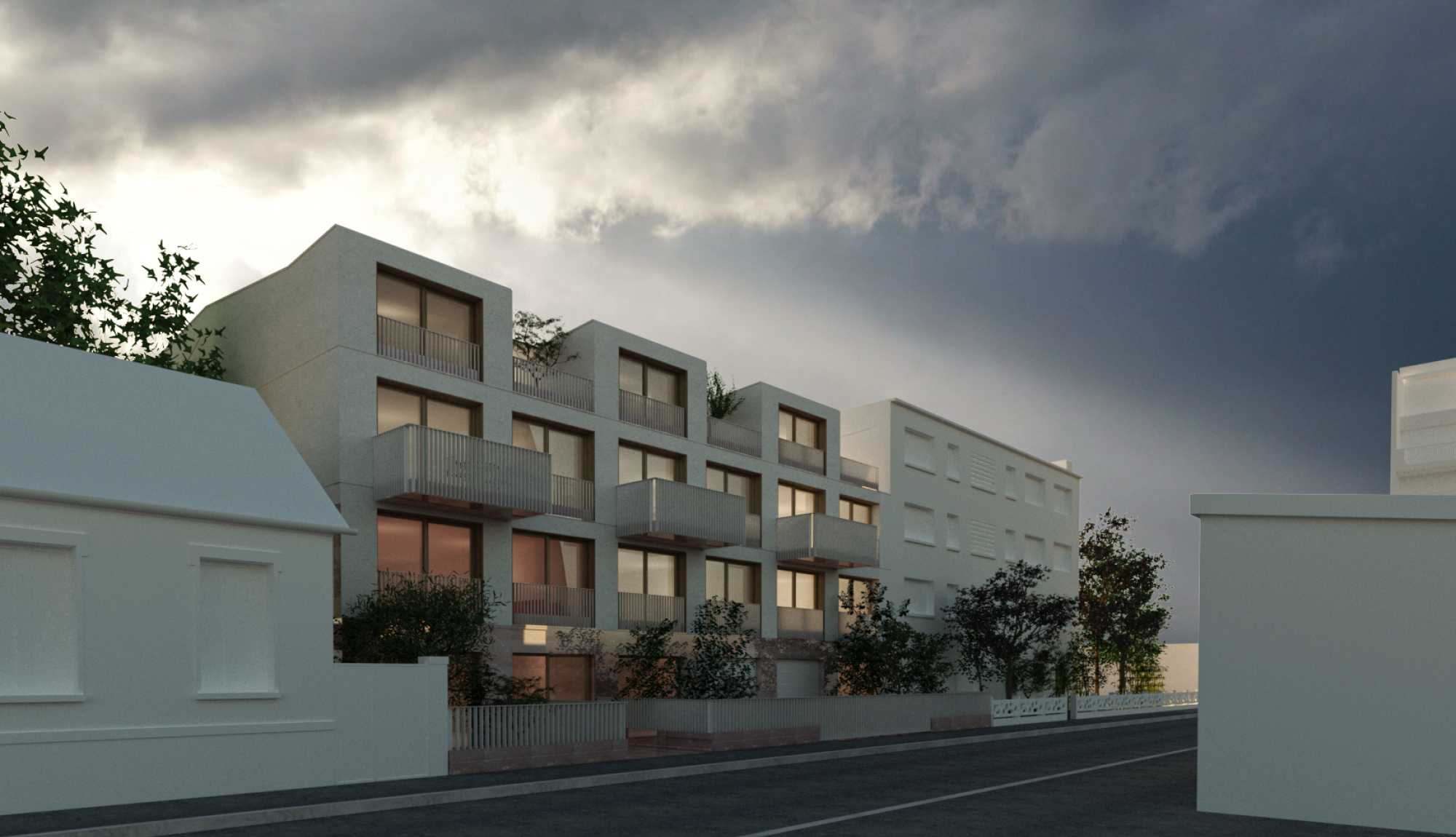 FAY ARCHITECTES - 22 logements collectifs et une crèche, Construction neuve