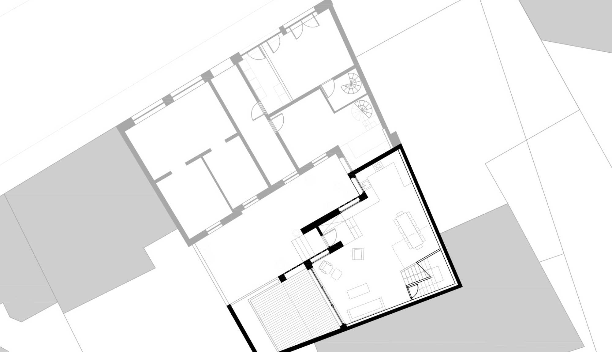 FAY ARCHITECTES - Maison individuelle à moucharabieh à Boulogne Billancourt