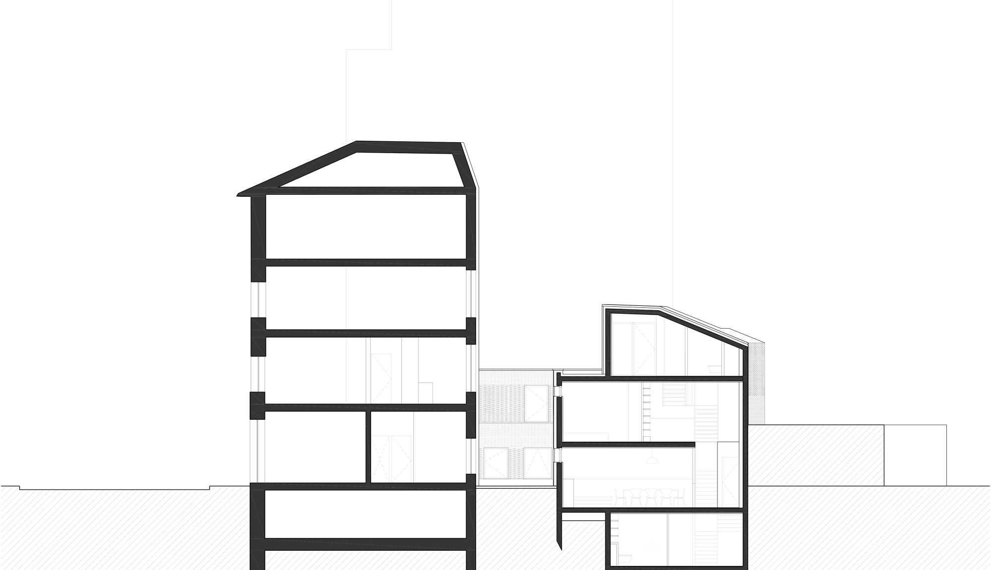 FAY ARCHITECTES - Maison individuelle à moucharabieh à Boulogne Billancourt