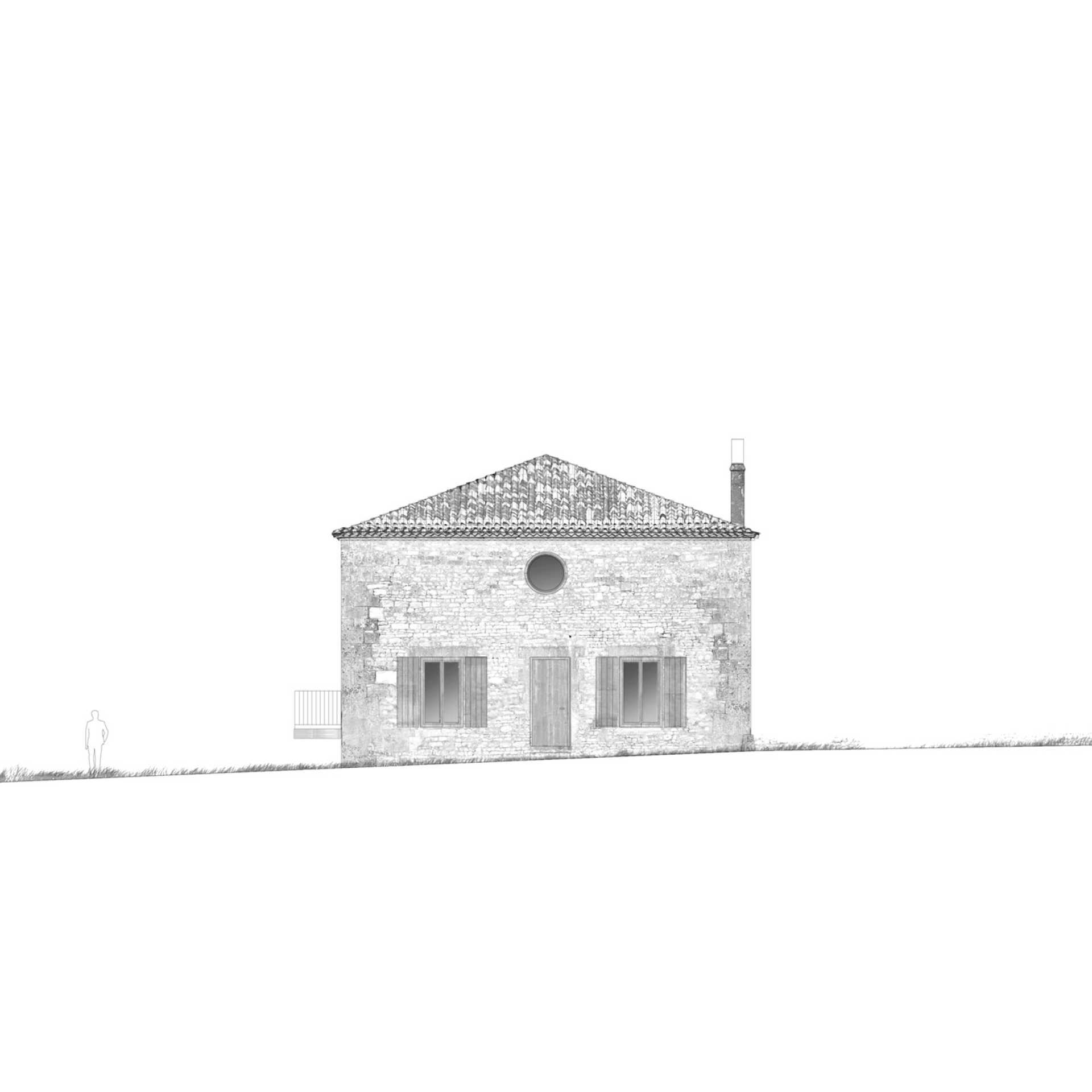 FAY ARCHITECTES - Réhabilitation d'une grange en habitation dans le Vars