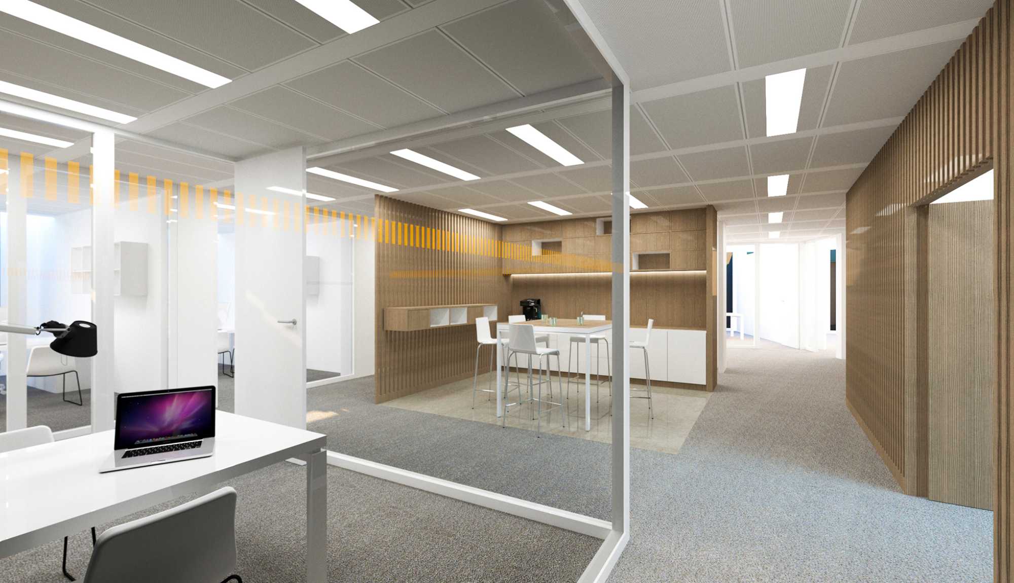 FAY ARCHITECTES - Aménagement des bureaux du siège social de Spie Energie et de Spie Fondation