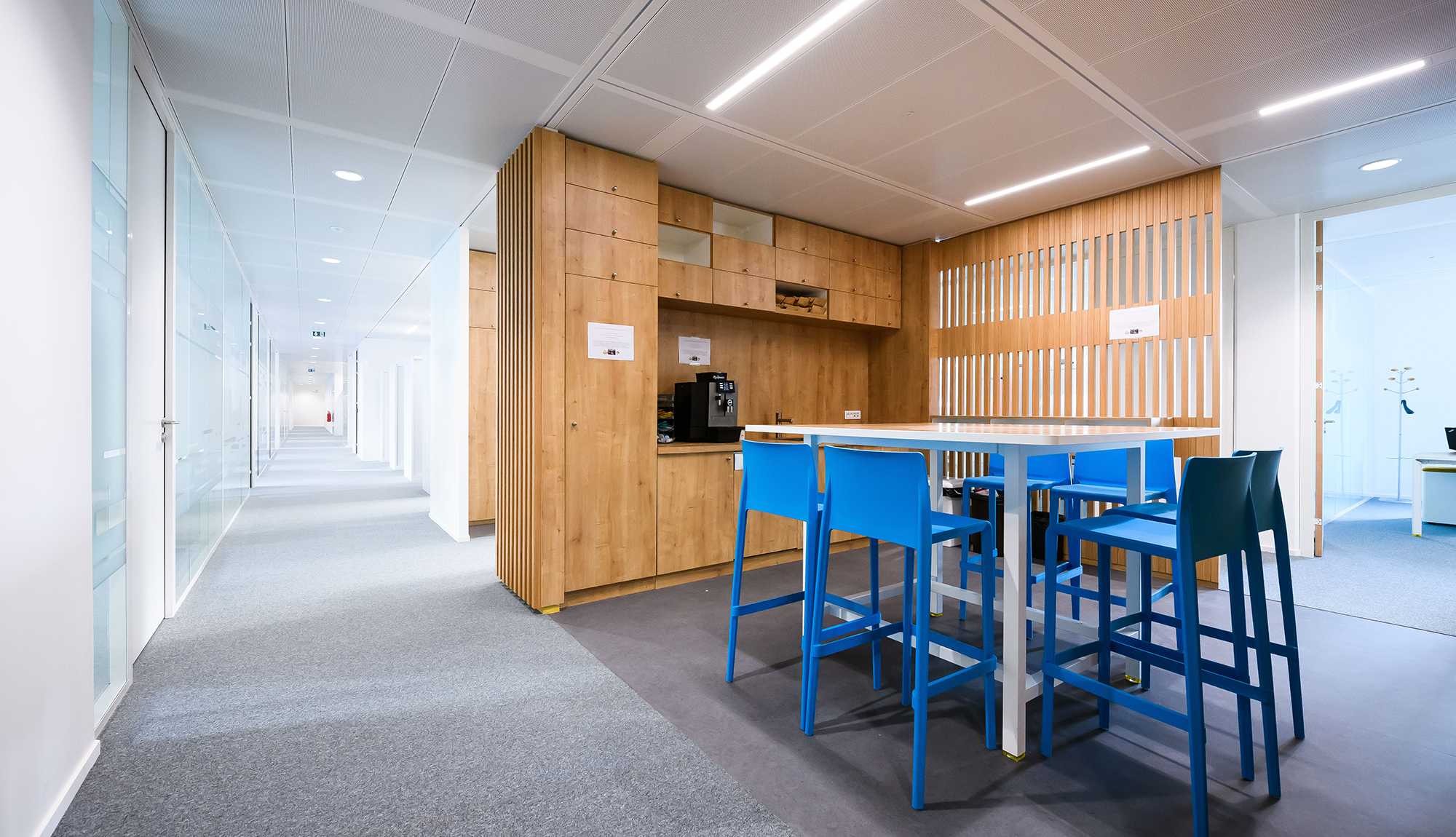 FAY ARCHITECTES - Aménagement des bureaux du siège social de Spie Energie et de Spie Fondation